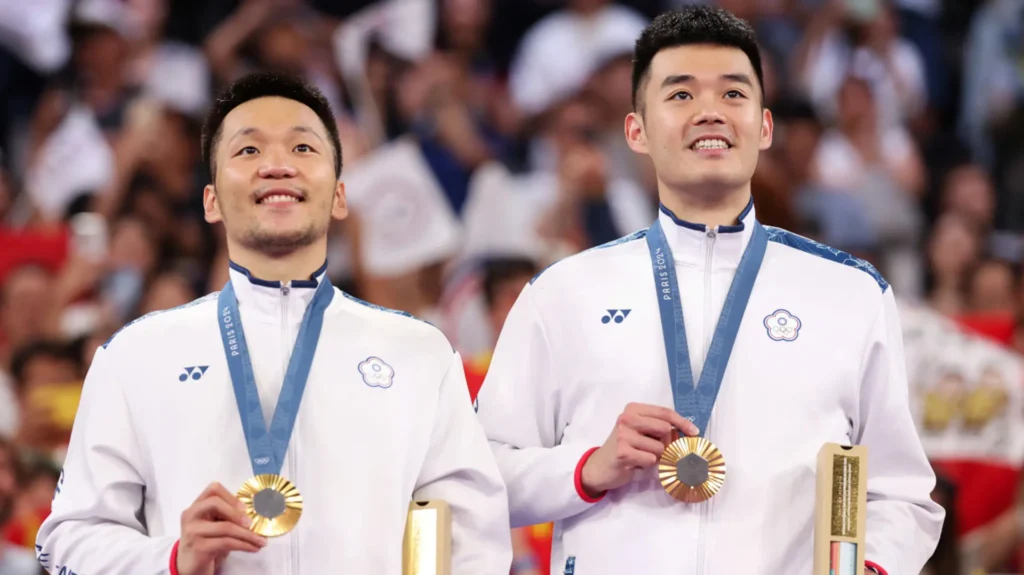 แบดมินตัน โอลิมปิก 2024 เหรียญทองชายคู่ Lee Yang Wang Chi‑lin