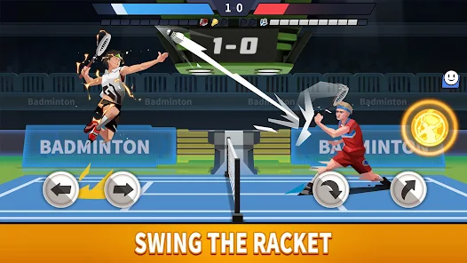 เกมแบดมินตัน มือถือ Badminton League